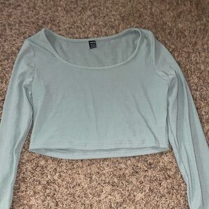 cropped long sleeve
